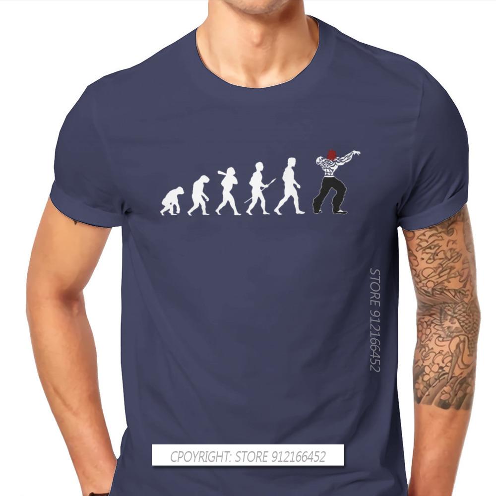 Grappler Baki Hanma Yujiro Dou Manga Tričko Pro Muže Evoluce Ogre Humor Trička Tričko Designér Trendy Volné