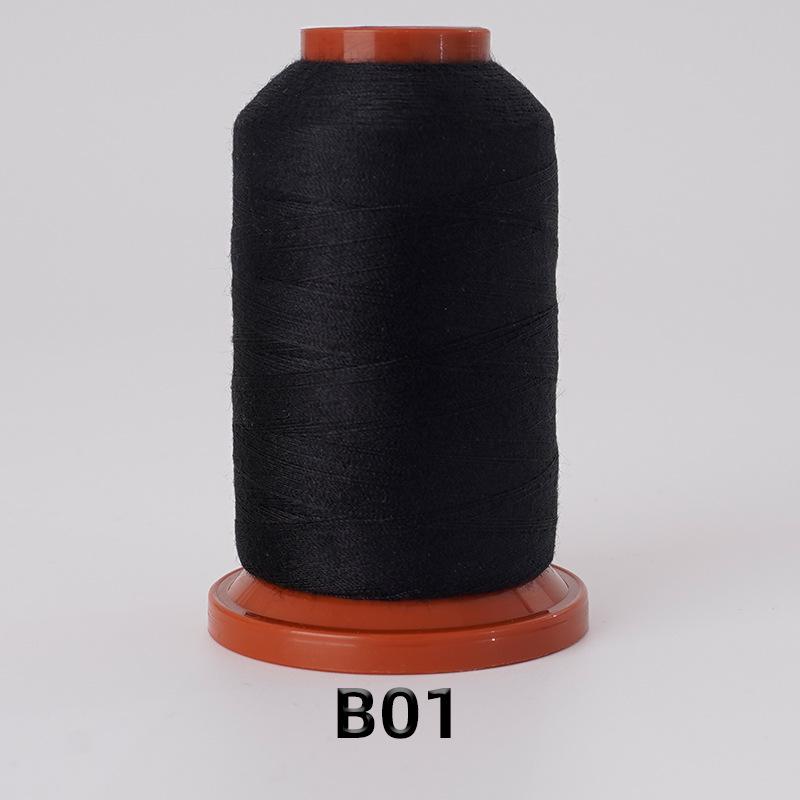 100-Color High-Speed Polyester Sewing Thread, 1100 Yards, Two-Ply, Fine and Durable for Hand and Machine Use.