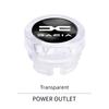 Car Cigarette Lighter Cover DustProof Decoration Cap For Dacia Logan Sandero Duster Lodgy Spring Stepway Bigster Jogger Dokker