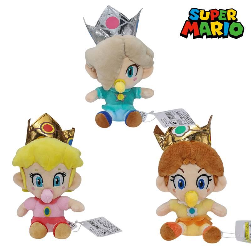 6-inch Small Mario Princess Baby Plush Doll Soft And Cuddly Toy For Kids And Collectors Cartoon Character Inspired