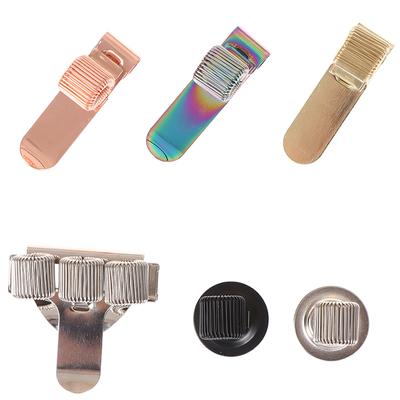 Jedno/dvojité/trojité otvory Kovový pružinový držák na pera s kapesní sponou Lékařské uniformy na pera pro sestry Kancelářské potřeby