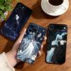 Gothic Love Story Character  Phone Case For iPhone17,16,15,14,13,12,11 Plus,Pro Soft Silicone Black Cover