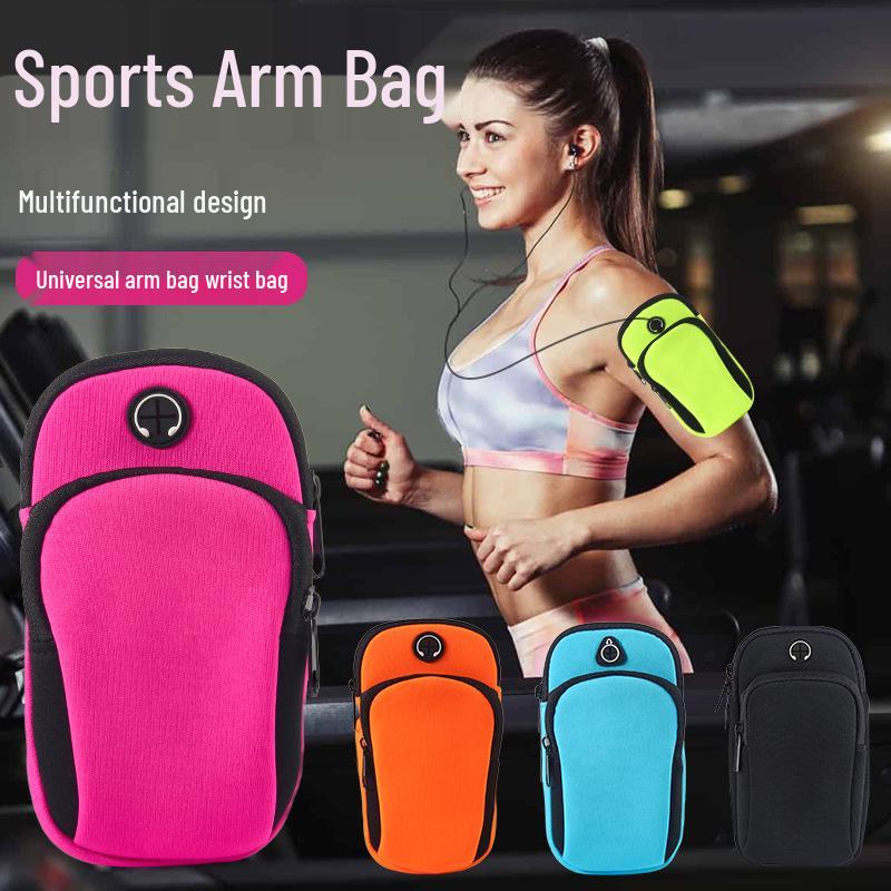 Unisex Sports Arm Bag for Running, Cycling & Hiking - Wrist Storage for Phone, Keys & Essentials