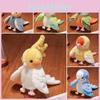 Adorable Plush Bird Hand Puppet Toy For Ventriloquism With Soft Fabrics And Colors