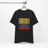 Libre Casual TShirt Design Retro Sports Style Venezuelan Flag Colors Patriotic Graphic Freedom Art Proud Unisex Graphic Tshirts