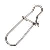 100pcs Fishing Snaps Clip 0#-8# Stainless Steel Fishing Clips Swivels Fishing Tackle For Trout Baits Pike Bass