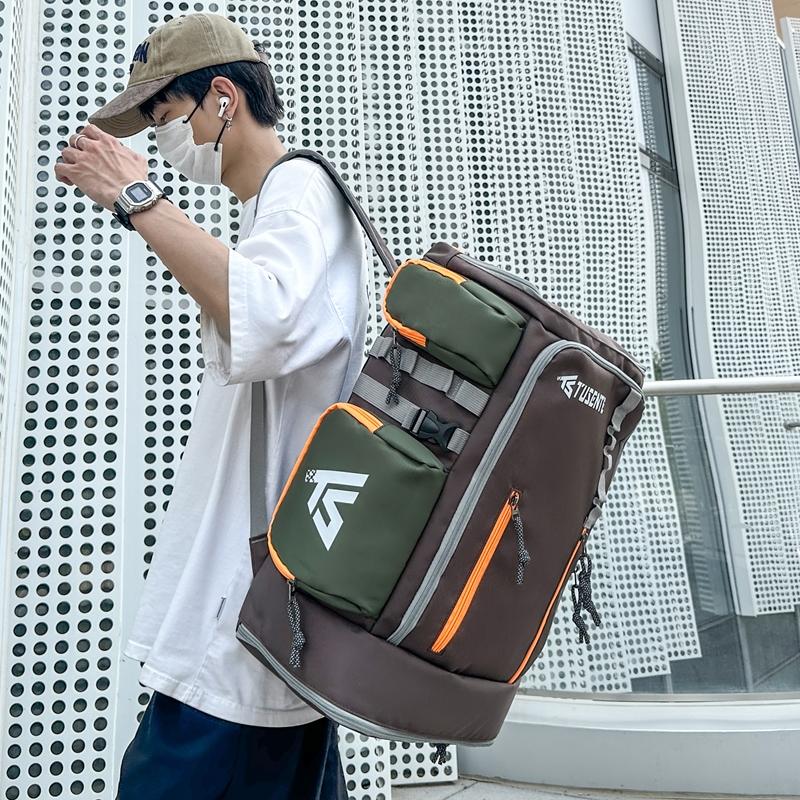 Large Capacity Travel Backpack Short Distance Multifunctional Outdoor Mountaineering Bag Student School Bag Computer Bag