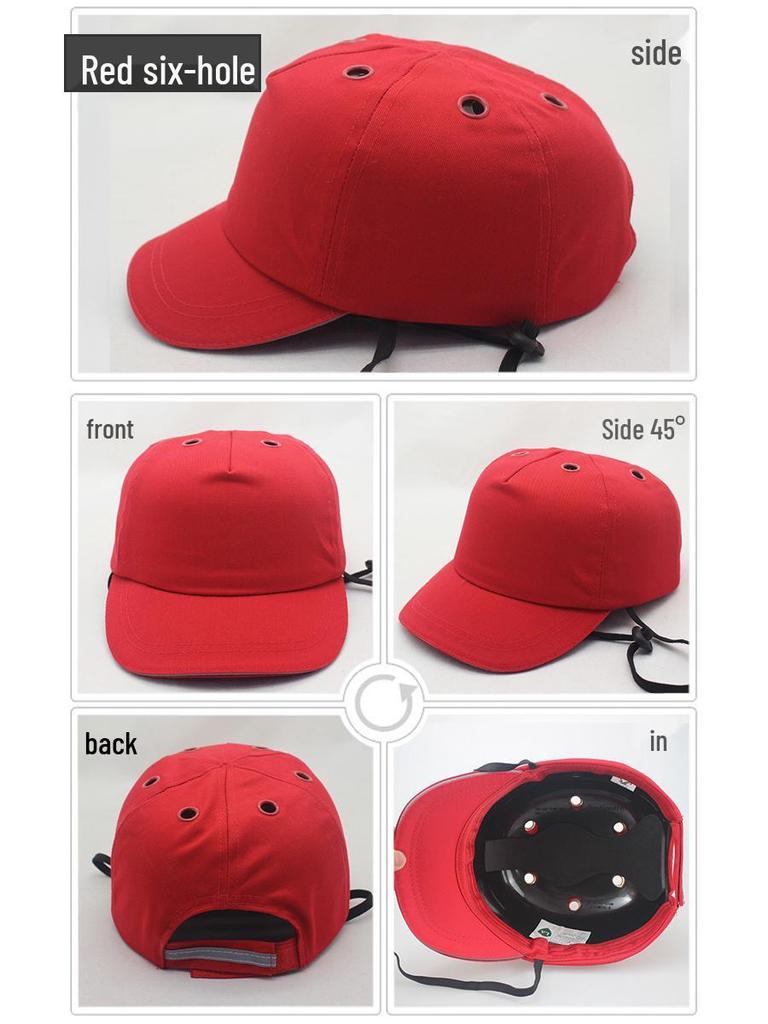 Lightweight Breathable Duckbill Bump Cap with ABS/PE Shell for Labor Protection