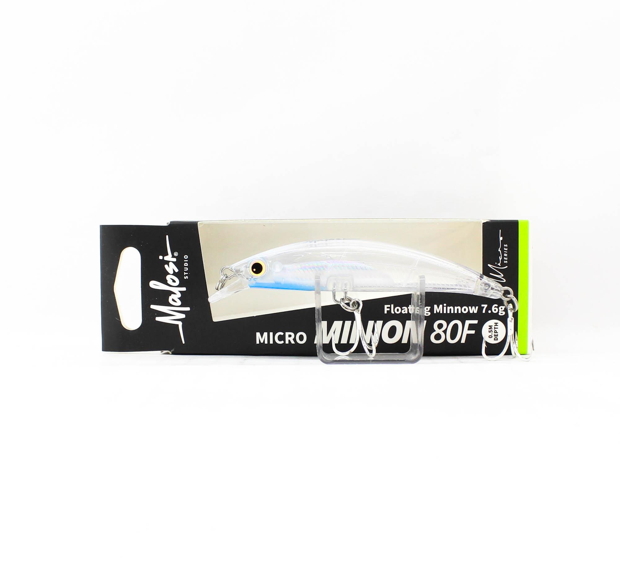 

Malosi MI80F-ER Minnow Micro Minnion 80F Floating Lure Ether (0368)
