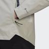 adidas Terrex CW Myshelter RR Printed Zip-Up Hooded Jacket Women Outerwear Grey HG6024