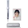 ReFa Straight Iron Pro White with Case and Hair Styling Guide