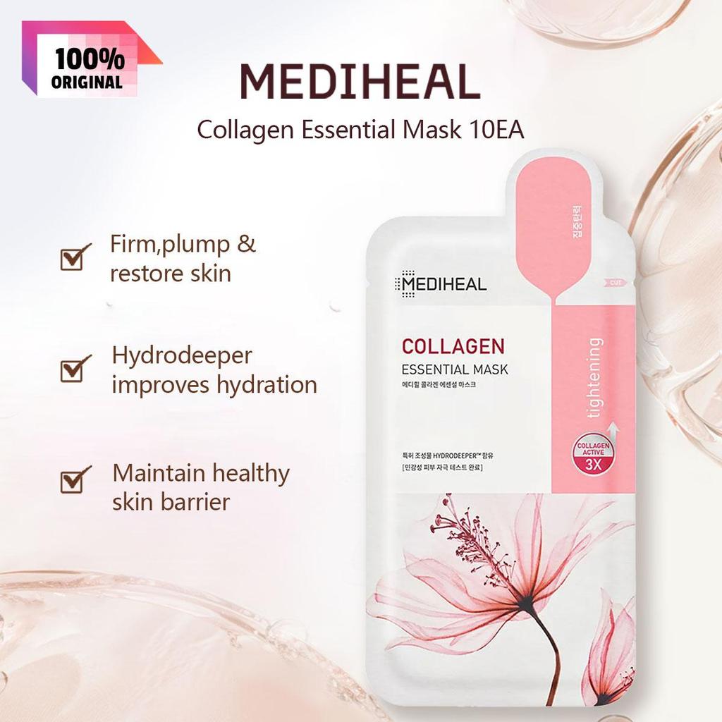 Mediheal Maschera Essenziale 10 Fogli/4 Fogli (1BOX) 4Digitato