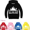 Kids Sleeve Long Hoodie Coat Boys Girls Game Fortnite Printed Sweater Hooded