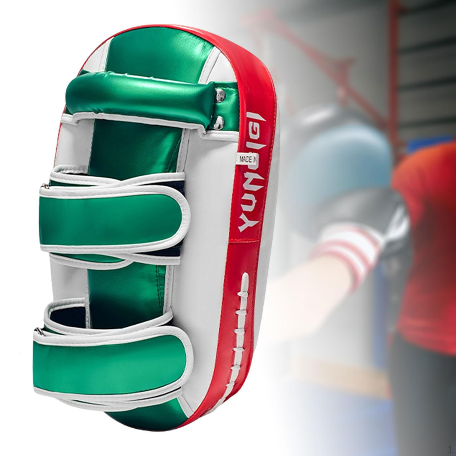 

Boxing Curved Kick Pad ,Kickboxing Foot Target, Equipment, Portable ,Punching Pad, Muay Thai red green