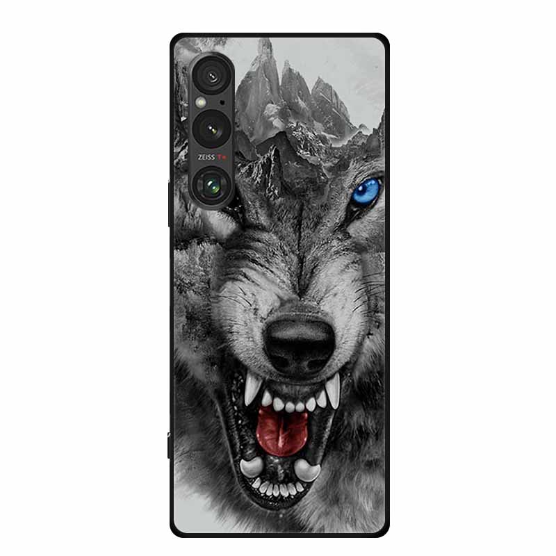 Etui na Sony Xperia 1 VI, luksusowe, miękkie silikonowe etui z TPU na tył telefonu Sony Xperia 1 VI 5G, urocze, odporne na wstrząsy, z motywem kwiatów i kreskówek