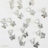 20Pcs Butterfly Hollow Out Hair Ring Dread Locks Hair Braid Tubes Dreadlocks Beads  Kids