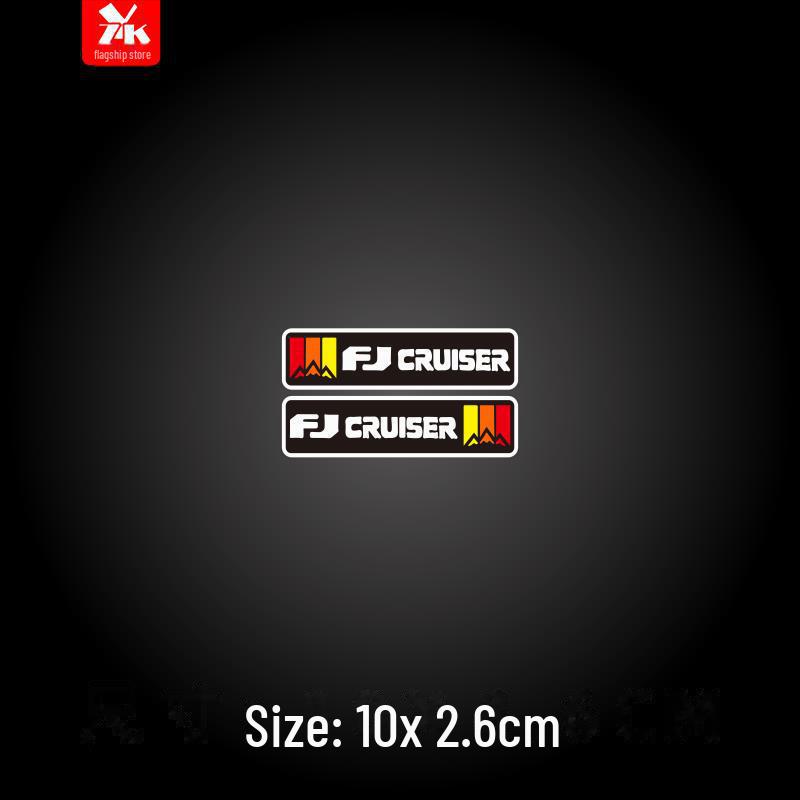 TRD Prado FJ Cruiser Off-Road Bakrutsdekal