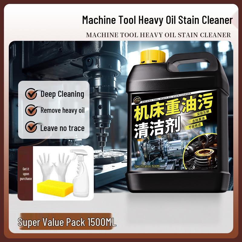 Industrial Heavy-Duty Oil Stain Remover and Degreaser for Machine Tools