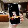 RE11 B-Bettys Pattern B-Boops Transparent Phone Case for Samsung Galaxy A04 A04S A14 A23 A34 A54 M23 M33 M52 M53