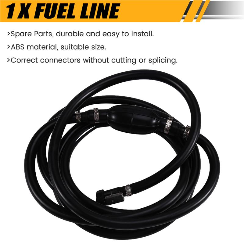 A58X-For Johnson Evinrude BRP 3/8" Fuel Line Assembly Outboard Gas Hose Replacement Part
