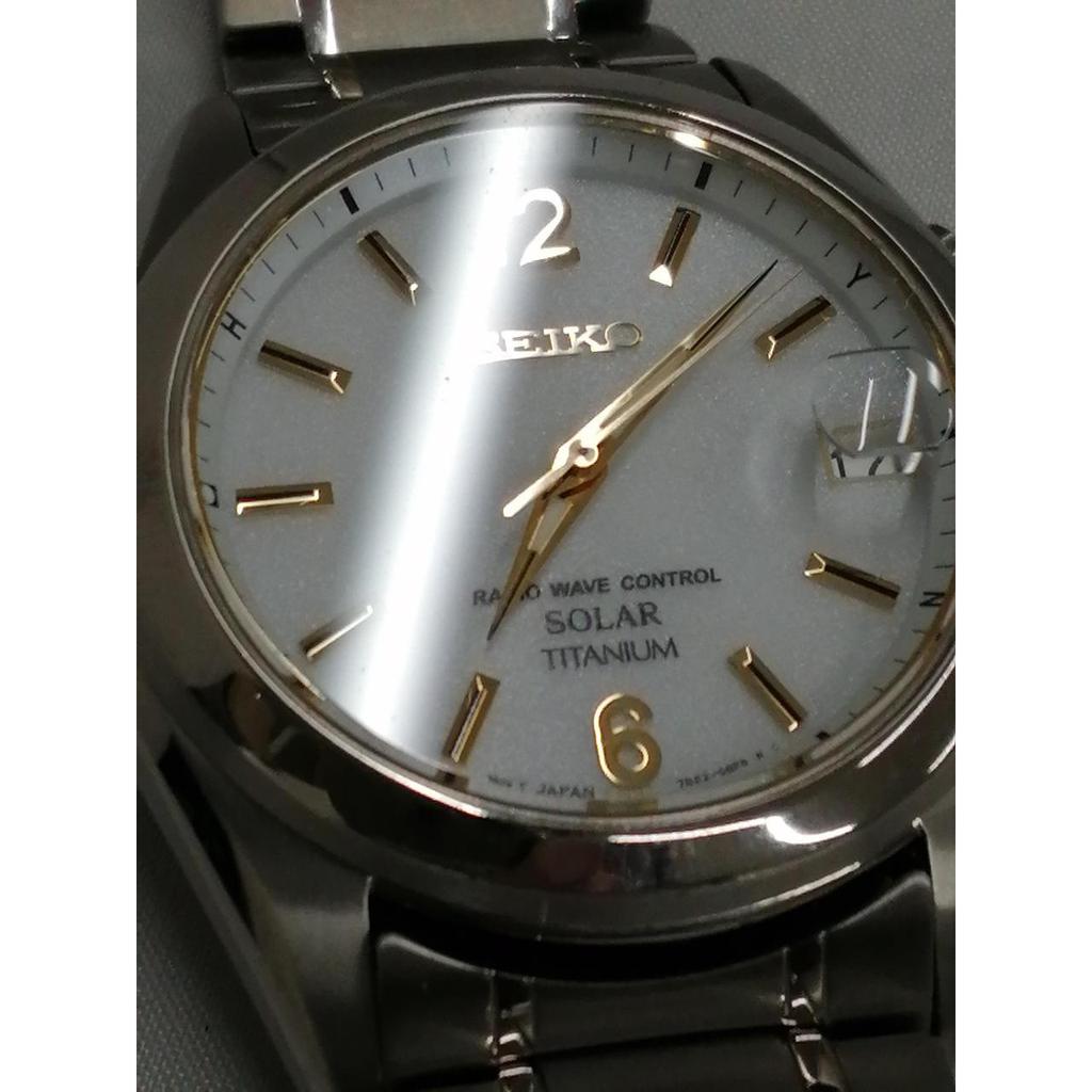 Used SEIKO 7B52-0AP0 Solar Watch