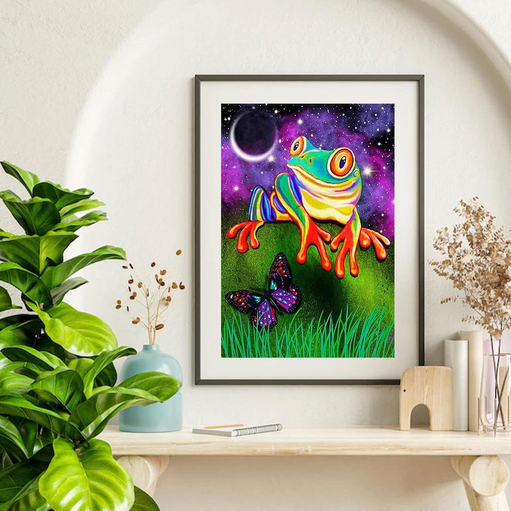 5D Diy Diamond Painting Ferocious Leopard Cross Stitch Set Full Diamond Embroidery Mosaic Art Picture of Rhinestones Decor Gift