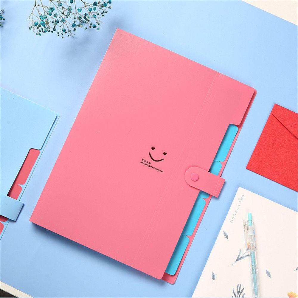 Large Capacity File Classify Document Holder Data Book A4 File Bag Portfolio Bill Folder Holder