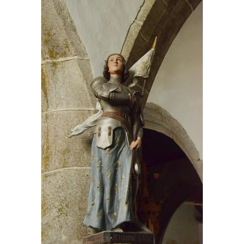 Santa Giovanna d'Arco di John Everett Millais Riproduzione Poster Tela Olio Dipinto Vintage Opera d'Arte Immagini Arte Murale Arredamento Casa