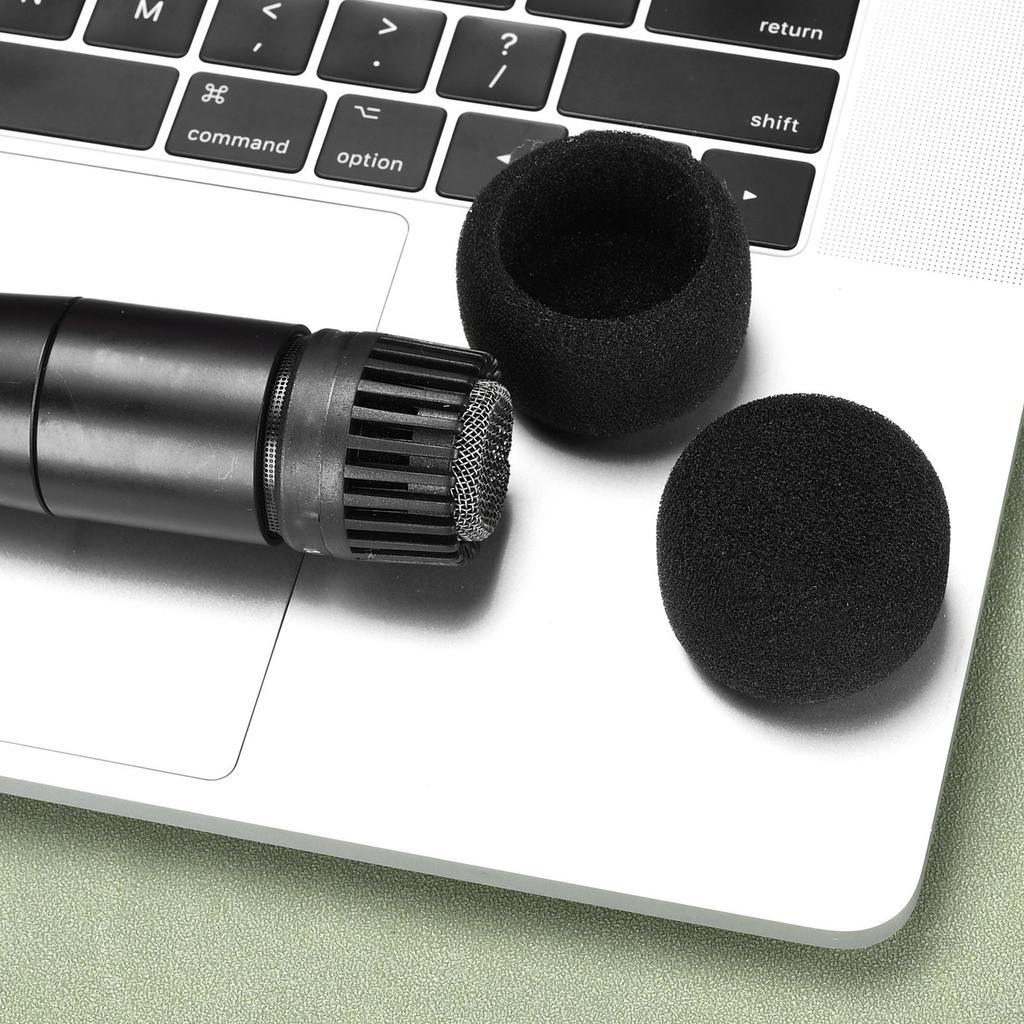 Multifunction Sponge Filter Enhances Sound Microphone Shielding Sponge Filter Upgrades Designs for SM57 Mic