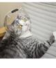 Pet Cat Transparent Space Helmet - Breathable Anti-Scratch Bite-Resistant Design with Cat Ears