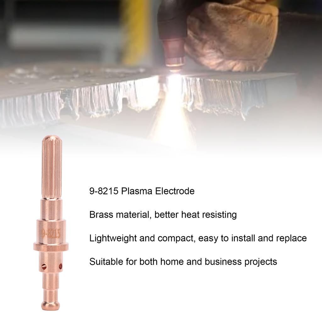 Plasma-elektroden 9-8215 Messing Elektrode Vervanging voor Thermal Dynamics SL60 SL100 Plasmasnijbrander Plasmasteun