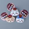 Train Conductor Chiikawa Hachiware Usagi Plush Brooch Toy Stuffed Doll Gift Kids