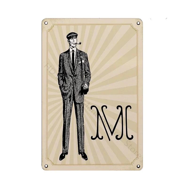 Haustiere Schwarze Katze Taschentuch Lässig Buch Tier Affe Trinken Blech Iron Painting Badezimmer Schlafzimmer Wohnzimmer Metallschild Wanddeko