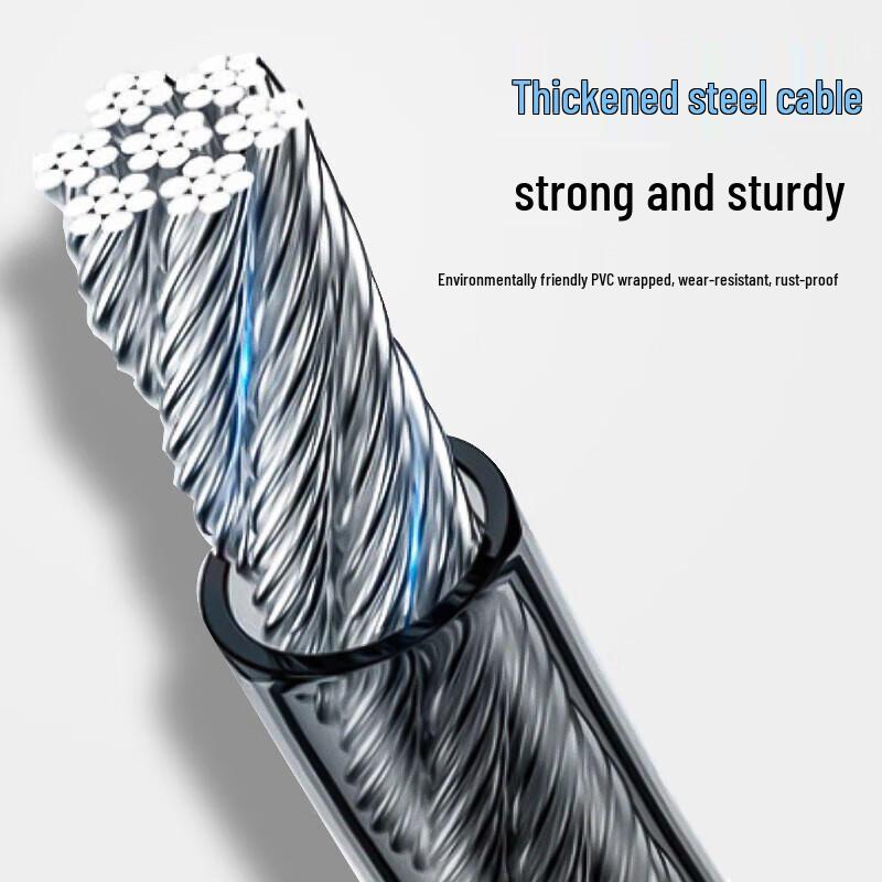 5-Digit Combination Bicycle Cable Lock