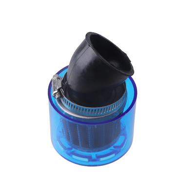 1PC Motorcycle Universal 42-44mm Splash Proof Air Filter Cleaner For 50cc-250cc Motorbike Pit Dirt Bike Scooter ATV Quad