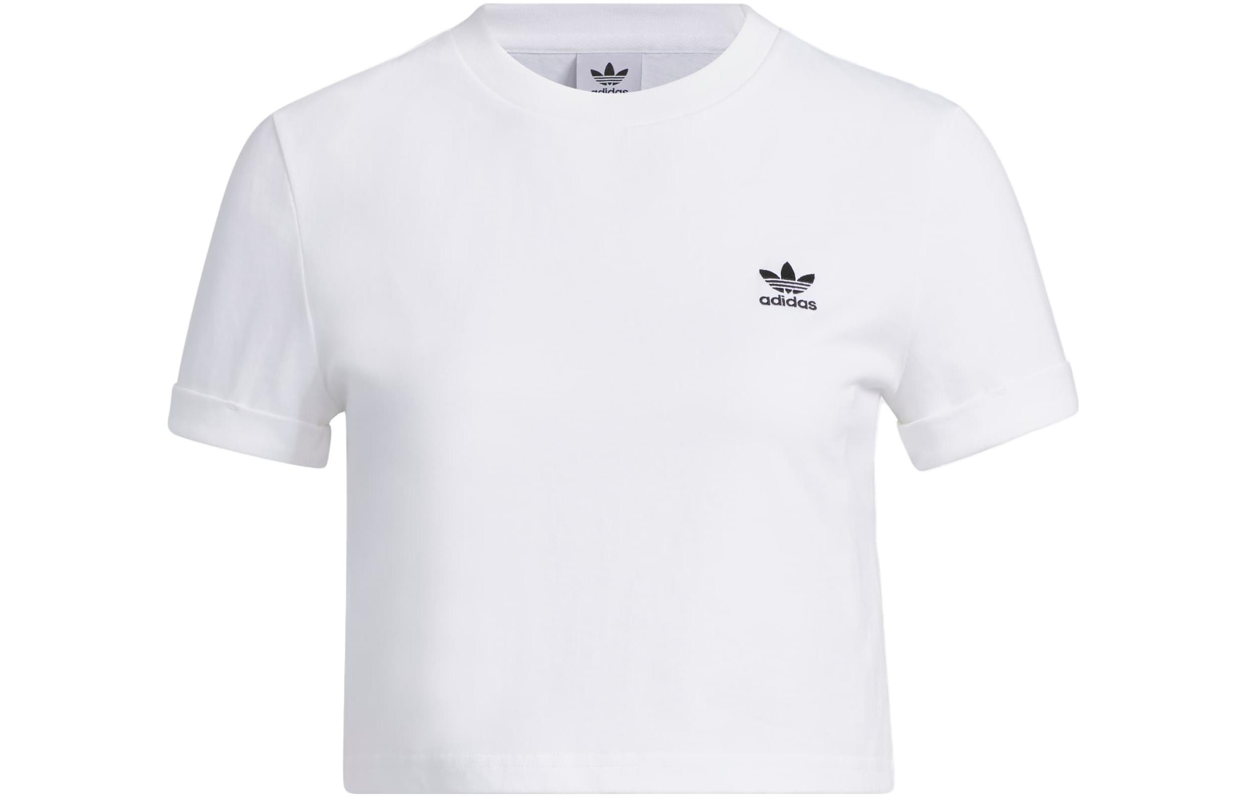 Adidas Originals ADICLUB Crop Top Women s White IP1794 L