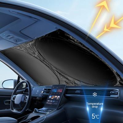 Parasolar geam mașină Parasolar Parbriz Vizor Auto față Spate Parasolar reflectorizant Protecție UV Cortina termică