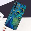 Bird Peacock Feather Case For Samsung Galaxy A05 A06 A26 A16 A56 A36 A22 A32 A52 A54 A34 A14 A55 A15 A53 A33 A35