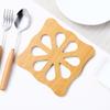 Table Mat Wooden Cartoon Heat Insulation Mat Table Mat Non-slip Pan Mat Mat Mat Teacup Mat