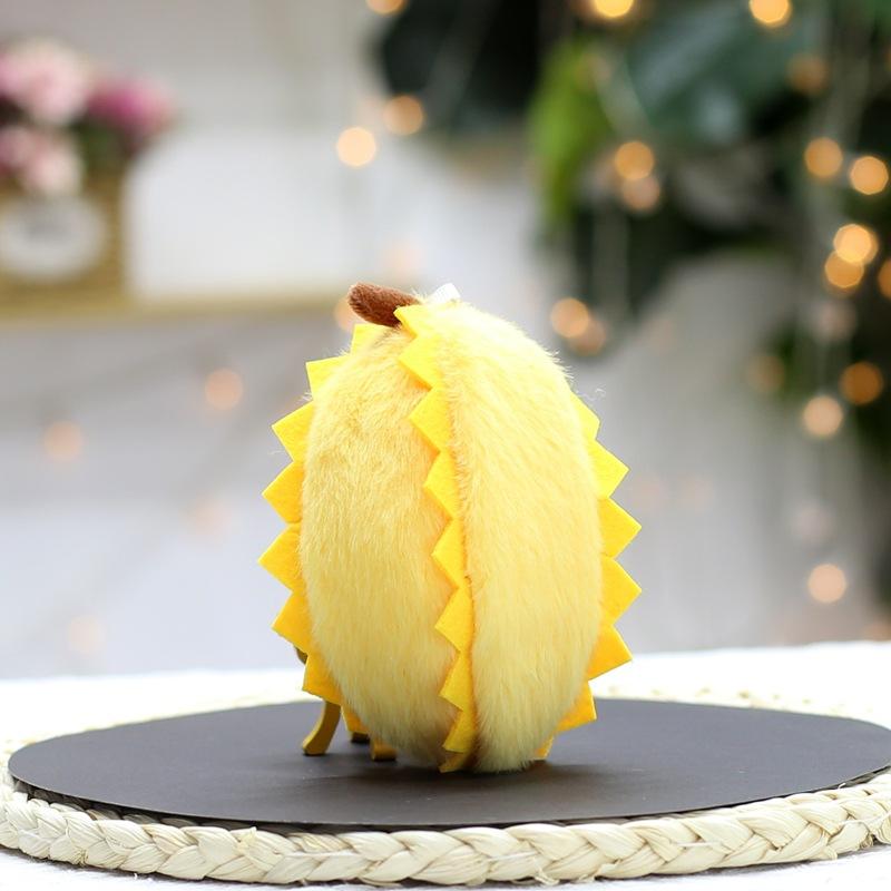 

Durian Doll Plush Toy Decompression Doll Creative Simulation Fruit Keychain 15cm