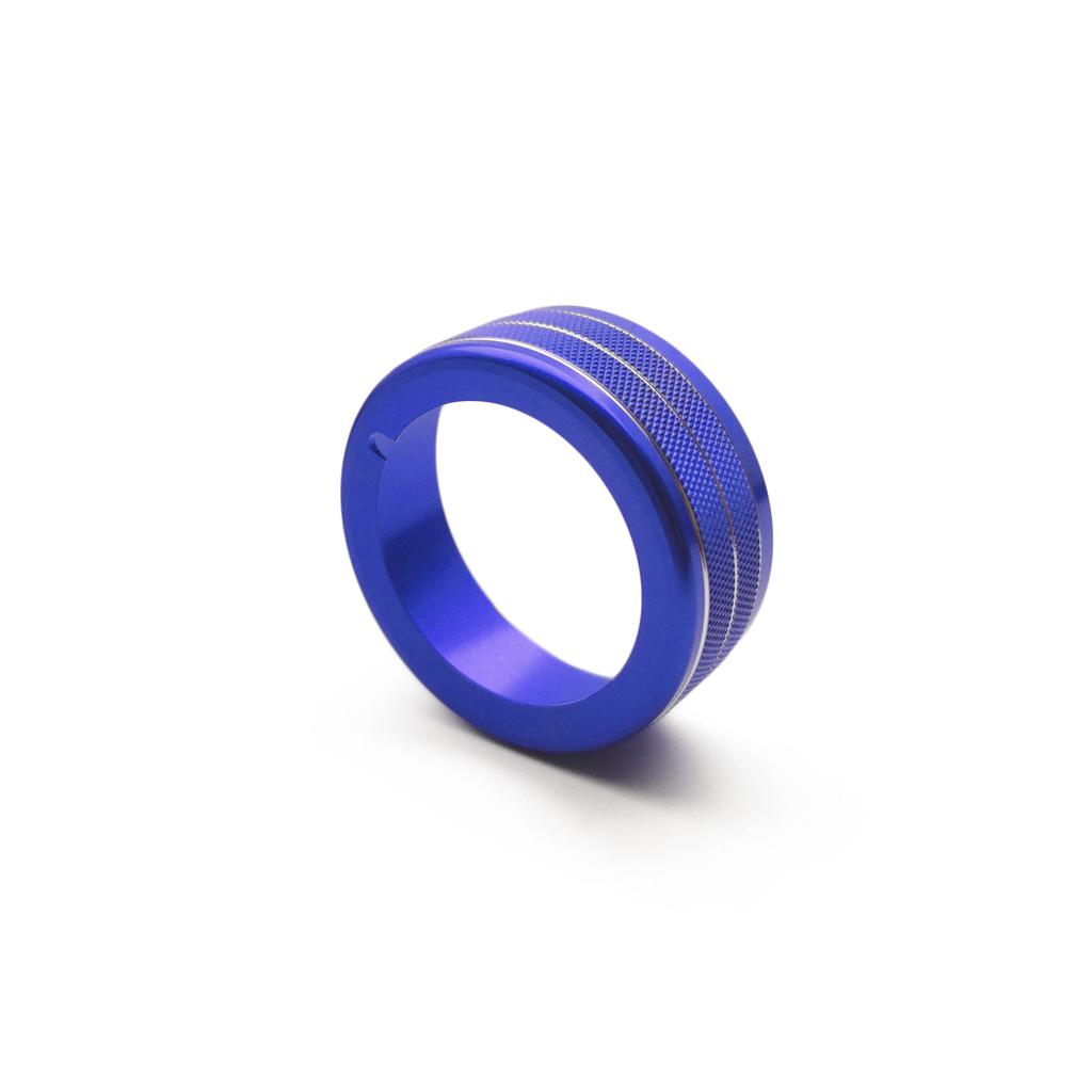 Headlight Adjust Knob Decoration Ring Metal Car Stickers For Alfa Romoe 2017- Giulia Stelvio Interior Accessories Trim