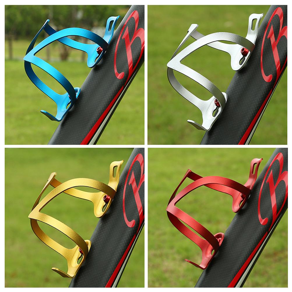 Bike Water Bottle Cage Aluminum Alloy Bike Water Bottle Holder Bike Cup Holder Universal Rotation Cup Drink Holders