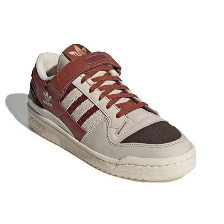 Adidas Originals Forum 84 Low Canyon Rust Leather Sneakers Unisex Sneakers Deep-Brown GX4539