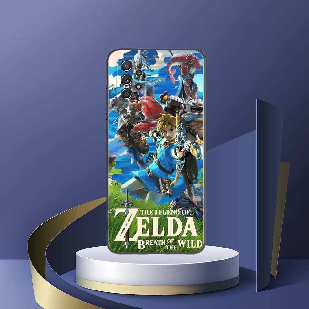 Z-Zeldas Game Phone Case For Samsung Galaxy S25,S24,S21,S22,S23,S30,Ultra,S20,Plus,Fe,Lite,Note,10,9,5G Black Cover