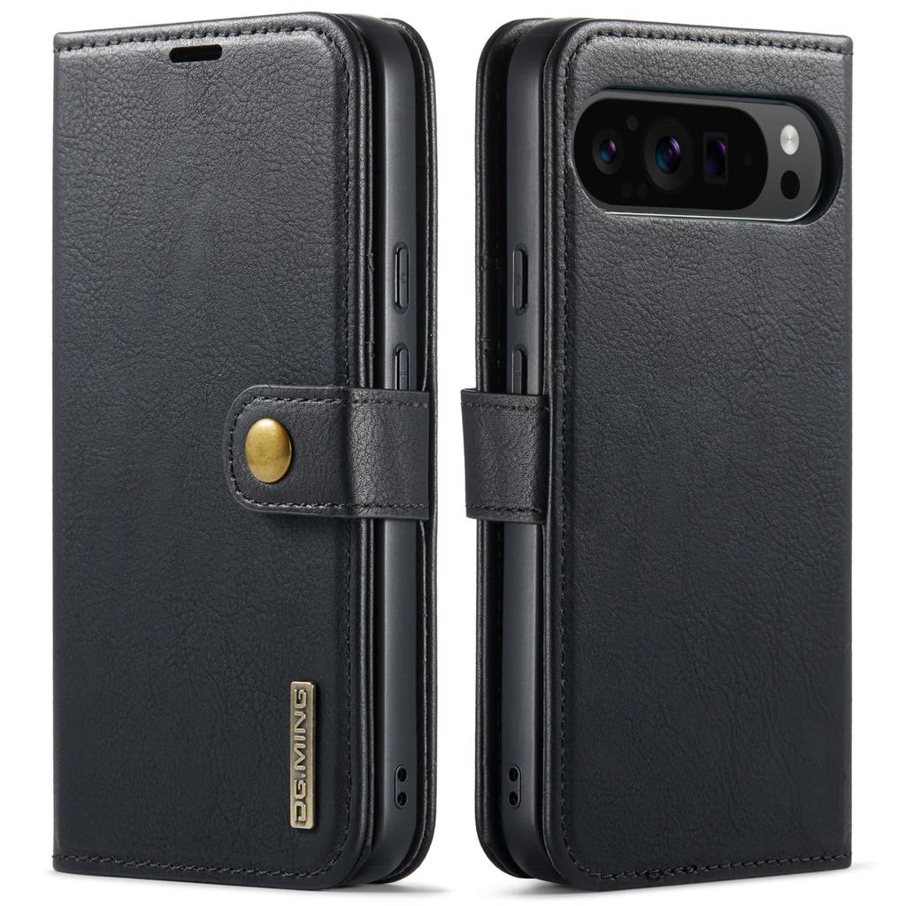 2 In 1 Detachable Cards Solt Wallet Leather Phone Case For Google Pixel 9 Pro XL 8A 7 7A 6 6A Magnetic Removable Bag Book Cover
