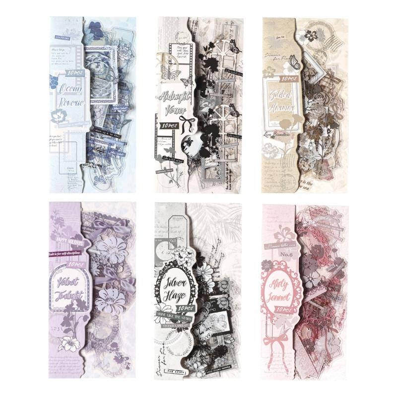 Decorative DIY Sticker For Planners Stationery And Notebook Easy Remove Design Multiple Pattern Optional Waterproof