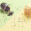 3600-Pack Acrylic Diamonds, 0.12 Inch/3mm Wedding Table Scatter Confetti Crystals for Vase Fillers/Art Craft, Acrylic Diamonds Gems [White AB]