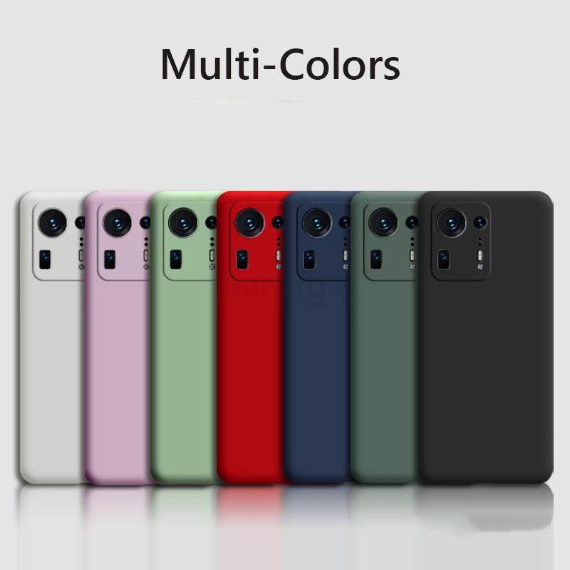 Per Xiaomi Mi Mix 4 Custodia Silicone Liquido Morbida Copertura Protezione Fotocamera Su Per Xiomi Xiaomi Mi Mix 4 Mix4 Custodia Telefono