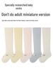 3D Ears Over-the-Knee Newborn Socks - Seamless, Loose Cuff, High-Top Cotton for Spring & Autumn