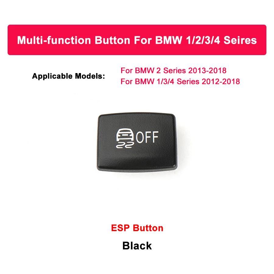 Interior Console Sport ECO Pro Switch Button ESP AntiSlip Radar Sensor For BMW F20 F21 F22 F23 F30 F34 F35 F32 F33 F36 Black Red